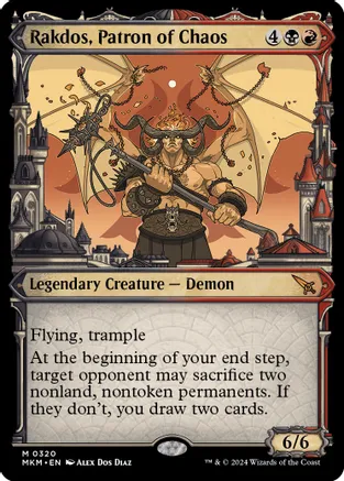 Rakdos, Patron of Chaos 320 (Showcase)